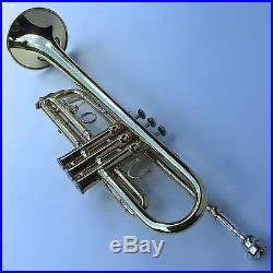Bb Trumpet BRAND NEW WAGNER With Carry Case Student Model Gold