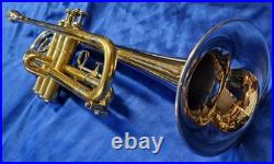 Bb Trumpet Getzen + Yamaha Custom, New Bell & Leadpipe, Serviced