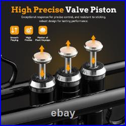 Bb Trumpet Instrument Trompeta Student Trumpet with Hard Case 7C Mouthpiece Glo