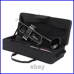 Bb Trumpet Nickelplated -Brand New 2022 Student Advanced Band Concert Black