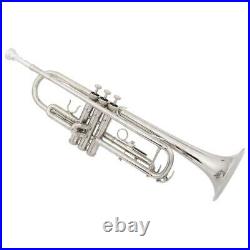 Bb Trumpet Nickelplated -Brand New 2022 Student Advanced Band Concert Sliver