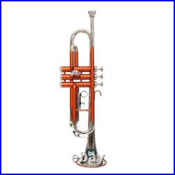 Bb Trumpet for Beginners, Brass Trumpet with Mouthpiece & Case