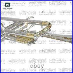 Bb Trumpet for Beginners, Brass Trumpet with Mouthpiece & Case