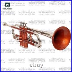 Bb Trumpet for Beginners, Brass Trumpet with Mouthpiece & Case