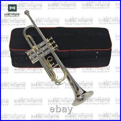 Bb Trumpet for Beginners, Brass Trumpet with Mouthpiece & Case