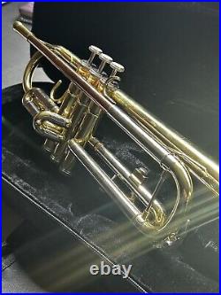 Beautiful Tricolored Brass Trumpet Lightly Used