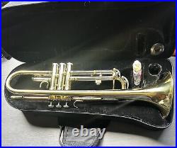 Beautiful Tricolored Brass Trumpet Lightly Used