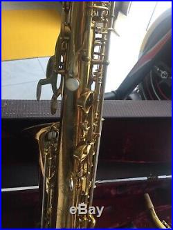 Beautiful king Zephyr Tenor Saxophone with double socket neck1955 super 20