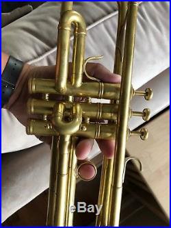 Benge Claude Gordon Raw Brass Trumpet