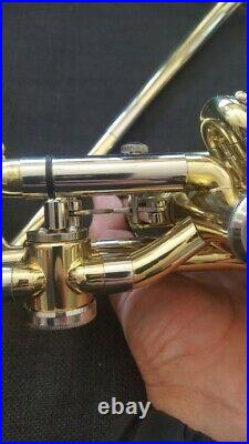 Berkeley 4th Rotary Valves F trumpet, Bb Double Bell, Piccolo Trumpet