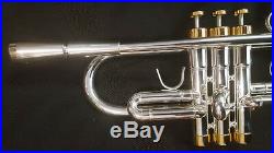 Berkeley Silver Bb Trumpet WithDH2 Mouthpiece (Monette Style)