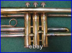 Besson 8-10 Trumpet England Reconditioned Case & Besson 6A MP