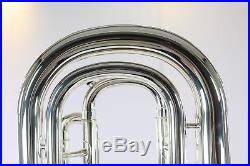 Besson Model 1057-2-0 Performance Bb Baritone Horn in Silver DISPLAY MODEL