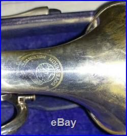 Boosey and Hawkes Round Stamp Sovereign Bb Cornet- Medium Bore 920 Silver Plated