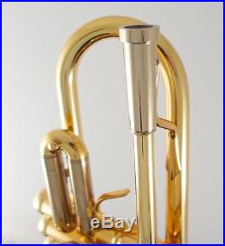 Brand New Adams Austin Custom Brass Professional series Trumpet in gold lacquer