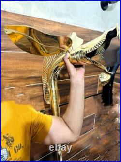 Brass Carnyx of Tingtinac Celtic War Fully Playable Trumpet Horn Halloween