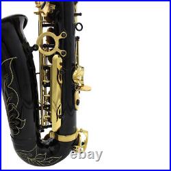 Brass Eb Alto Saxophone Sax Gold with Case Student Beginner & Accessories NEW
