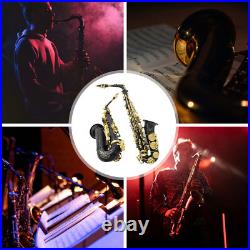 Brass Eb Alto Saxophone Sax Gold with Case Student Beginner & Accessories NEW