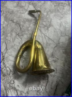 Brass Hearing Trumpet Best Gift Vintage Ear Horn