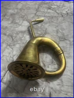 Brass Hearing Trumpet Best Gift Vintage Ear Horn