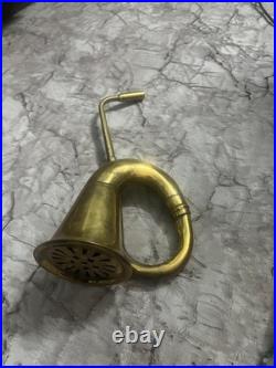 Brass Hearing Trumpet Best Gift Vintage Ear Horn