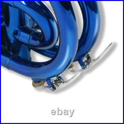 Brass Pocket Trumpet B Flat Nickel Plated, 7C Mouthpiece, Complete Beginner Kit