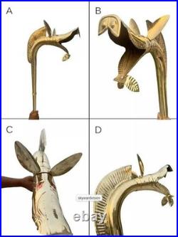 Brass Replica Carnyx of & Authentic War Horn Trumpe