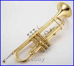 Brass Silver Plated Musical Instruments ytr-6335 Bb Trumpet with Leather Case