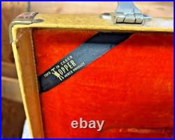 Brass Trumpet and case by Besson & Co. (London, England) prototype c1934-35