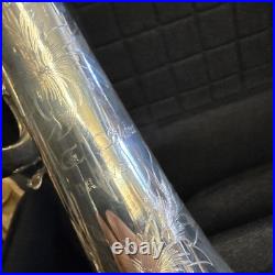 Bravo by S. E. Shires Model STRB Trumpet in Silver Plate with Case nice shape