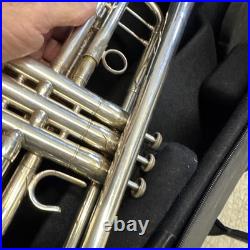 Bravo by S. E. Shires Model STRB Trumpet in Silver Plate with Case nice shape