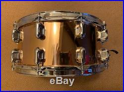 Bronze/Brass Snare Drum By Legend Drums 6.5x14