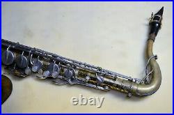 Buescher 400 Tenor Saxophone vintage snap-in pads 1965 vintage