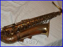 Buescher Aristocrat Elkhart Tenor Sax/Saxophone, Condition Fair, Plays Great
