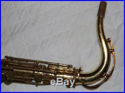 Buescher Aristocrat Elkhart Tenor Sax/Saxophone, Condition Fair, Plays Great