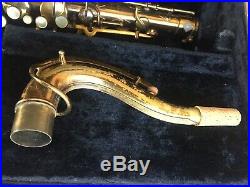 Buescher Big B Tenor Saxophome Made in USA Serial 300317 Great Player