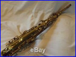 Buescher, Late Big BAristocrat Alto Saxophone#336XXX, Worn Laquer, Plays Great