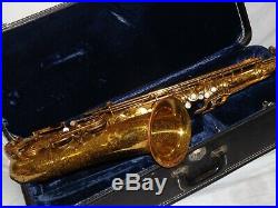 Buffet Crampon Super Dynaction Tenor Saxophone #17XXX, 1971, Plays Great