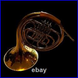 Bundy Selmer French Horn 452580 In Conn Hard Carry Case No Mouthpiece Music Inst