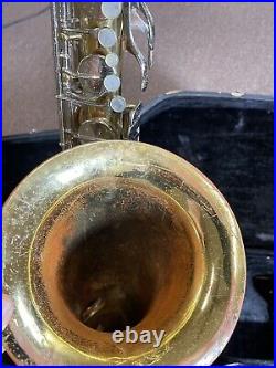 Bundy Selmer U. S. A. Baritone Bari Saxophone + Case