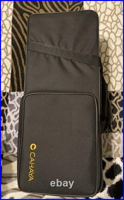 CAHAYA Trumpet Instrument Brass Student Trumpet with Hard Case Gold