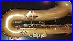 CG Conn 1921 New Wonder I Tenor Saxophone Body Painted Straight Holes