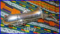 CG Conn Selver plated Chu Berry Alto Saxophone