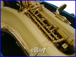 CURVED SOPRANO SAXOPHONE Bb GOLD LACQUER Shop Adjusted! Plays the best
