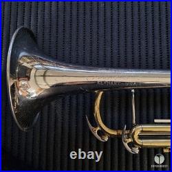 C. G. Conn Connstellation 28a long cornet, Conn 4 mouthpiece GAMONBRASS trumpet