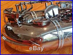 Cannonball Big Bell Series Tenor Saxophone Black Ice Nickel Plate BEAUTIFUL