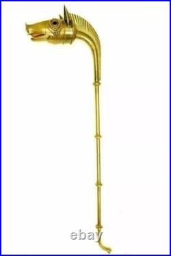 Carnyx Deskford Playable Trumpet Celtic War Horn Iron Age Trumpet Brass Carynx