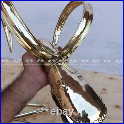 Carnyx Serpent of Tingtinac Celtic Brass War Functional Trumpet Horn Halloween