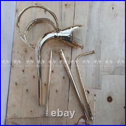 Carnyx Serpent of Tingtinac Celtic Brass War Functional Trumpet Horn Halloween