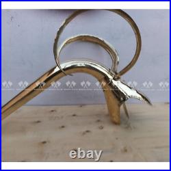 Carnyx Serpent of Tingtinac Celtic Brass War Functional Trumpet Horn Halloween